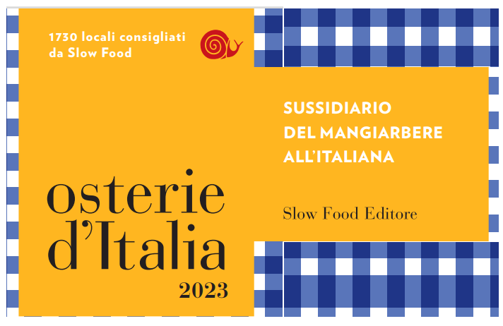 Slow Food Editore presenta Osterie d'Italia 2024